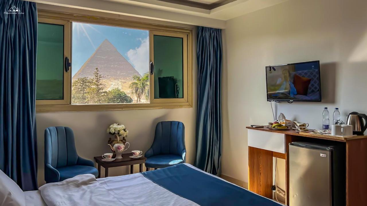 ホテル Panorama View Pyramids Kafret el-Gabal エクステリア 写真