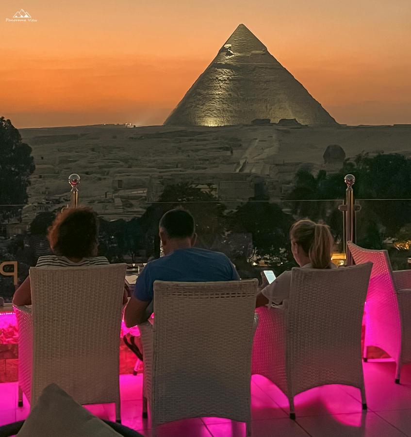 ホテル Panorama View Pyramids Kafret el-Gabal エクステリア 写真