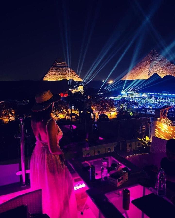 ホテル Panorama View Pyramids Kafret el-Gabal エクステリア 写真