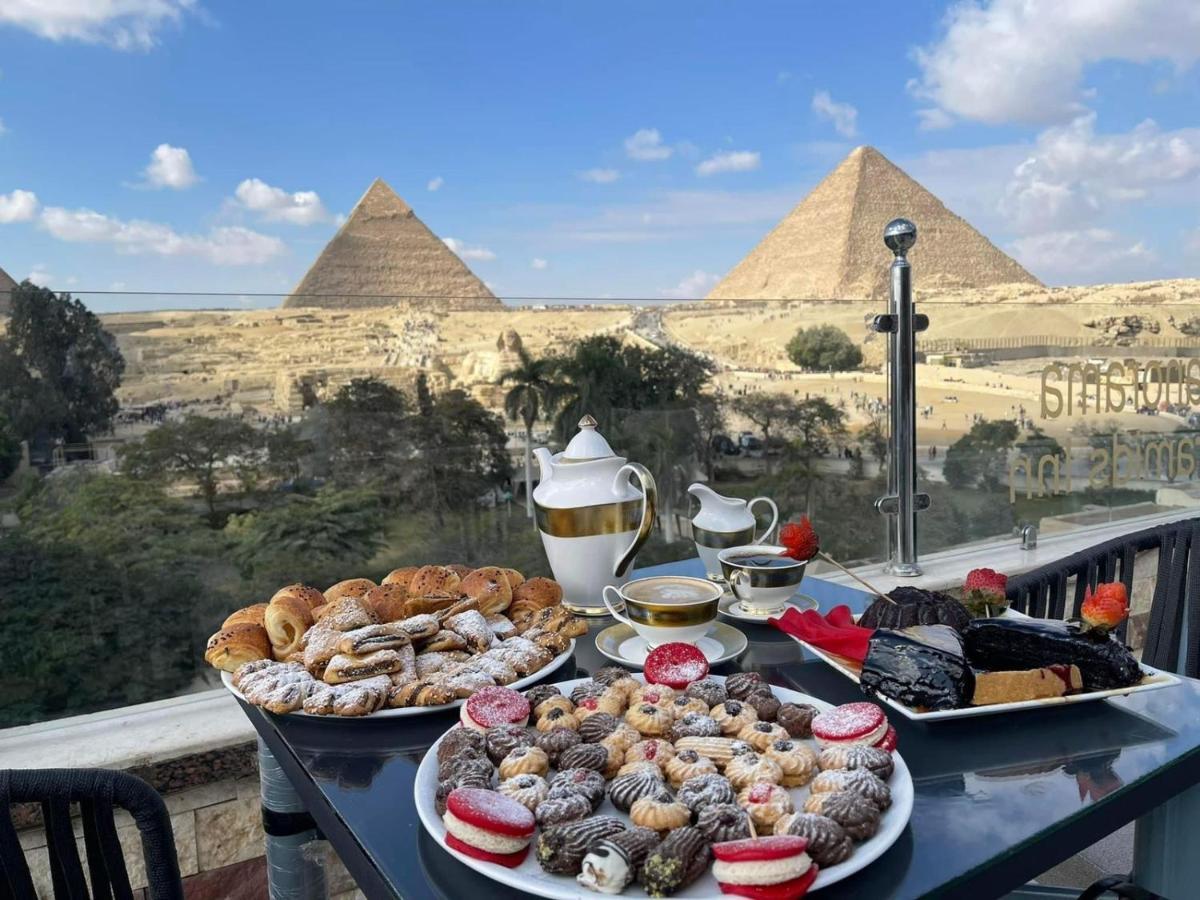 ホテル Panorama View Pyramids Kafret el-Gabal エクステリア 写真