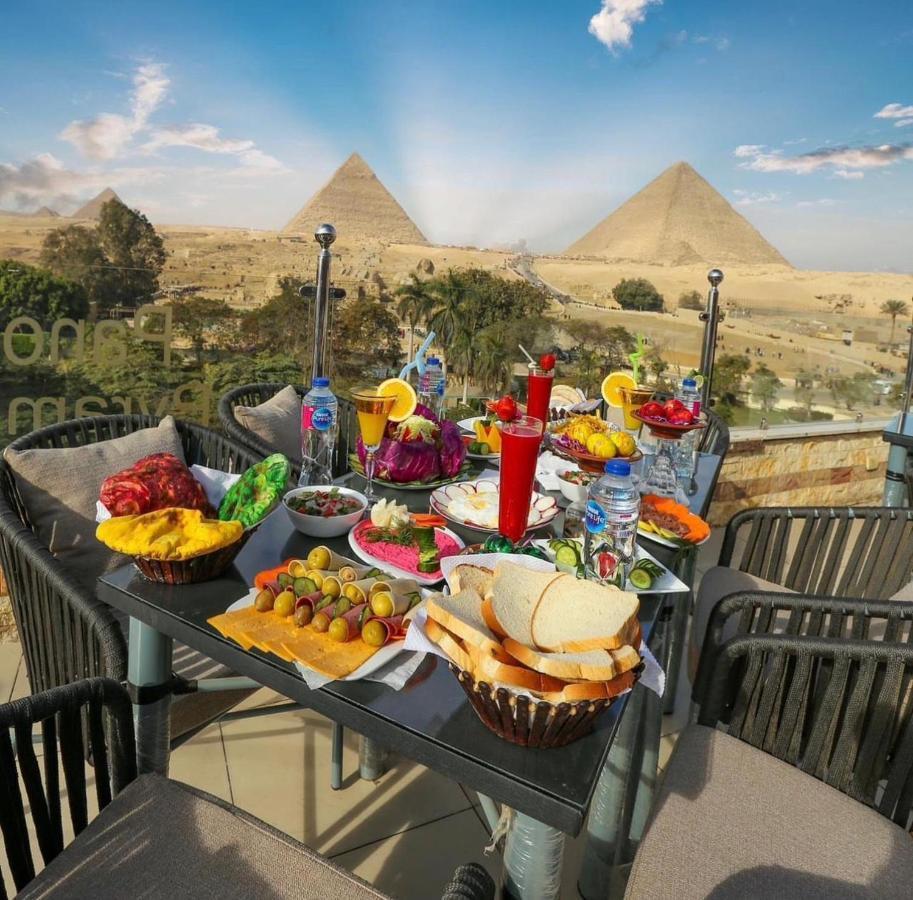 ホテル Panorama View Pyramids Kafret el-Gabal エクステリア 写真
